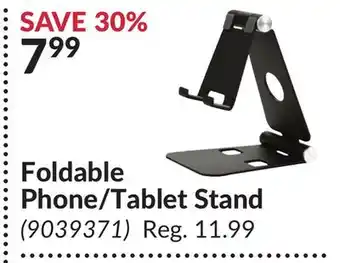 Princess Auto Foldable Phone/Tablet Stand offer