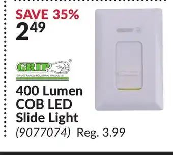 Princess Auto 400 Lumen COB LED Slide Light offer