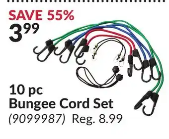 Princess Auto 10 pc Bungee Cord Set offer