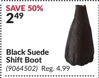 Princess Auto Black Suede Shift Boot offer