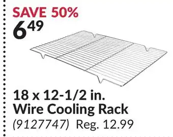 Princess Auto 18 x 12-1/2 in. Wire Cooling Rack offer