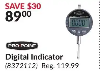 Princess Auto Pro.Point Digital Indicator offer