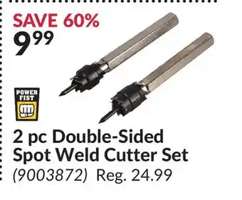 Princess Auto Power Fist 2 pc Double-Sided Spot Weld Cutter Set offer