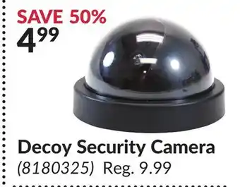 Princess Auto Decoy Security Camera offer