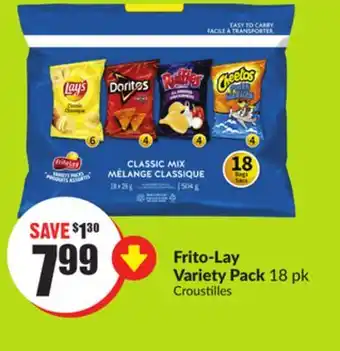Chalo FreshCo Frito-Lay Variety Pack 18 pk offer