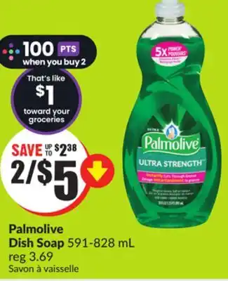Chalo FreshCo Palmolive Dish Soap 591-828 mL offer