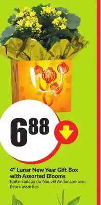 Chalo FreshCo 4 Lunar New Year Gift Box with Assorted Blooms offer