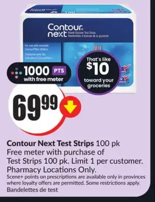 Chalo FreshCo Contour Next Test Strips 100 pk offer