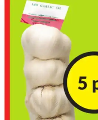 FreshCo Garlic 5 pk Product of China offer