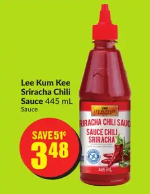 FreshCo Lee Kum Kee Sriracha Chili Sauce 445 ml offer