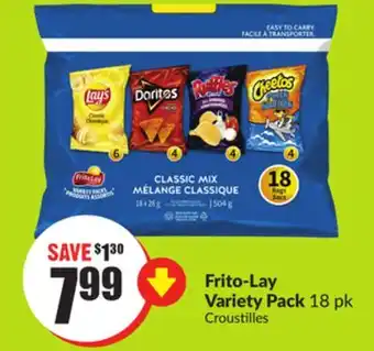 FreshCo Frito-Lay Variety Pack 18 pk offer