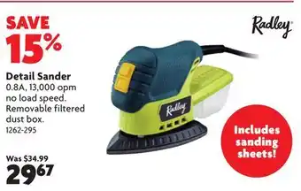 Home Hardware Detail Sander offer
