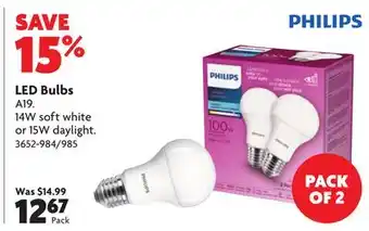 Home Hardware LED Bulbs offer