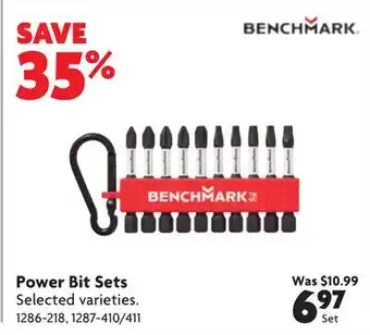 Home Hardware Power Bit Sets offer