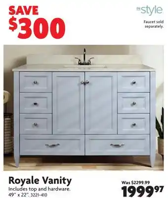 Home Hardware Includes top and hardware offer