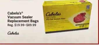 Bass Pro Cabela's Vacuum Sealer Replacement Bags offer