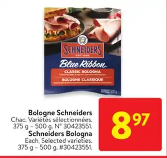 Walmart Schneiders Bologna offer
