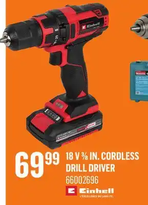 Canac 18 V 3/8 in. Cordless Drill Driver offer