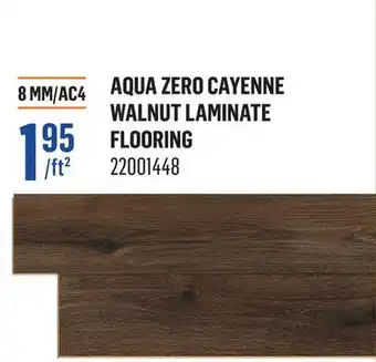 Canac AQUA ZERO CAYENNE WALNUT LAMINATE FLOORING offer