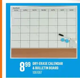 Canac Dry-Erase Calendar & Bulletin Board offer