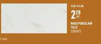 Canac Naos Porcelain Tiles 12 in. x 24 in offer