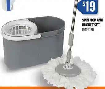 Canac Spin Mop and Bucket Set offer