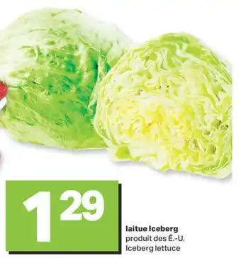L'Intermarché LAITUE ICEBERG offer