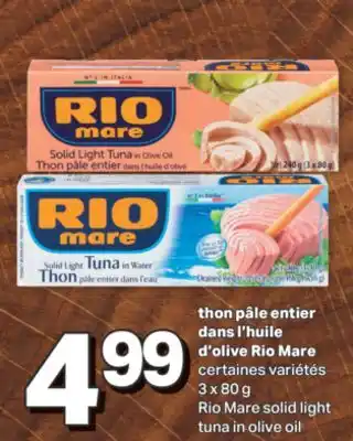 L'Intermarché THON PÂLE ENTIER DANS L'HUILE D'OLIVE, 3 x 80 g offer
