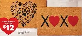 Giant Tiger indoor/outdoor mat offer