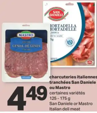 L'Intermarché CHARCUTERIES ITALIENNES TRANCHÉES, 125 - 175 g offer