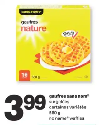L'Intermarché GAUFRES SANS NOM SURGELÉES 560 G offer