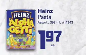 Giant Tiger Heinz Pasta offer