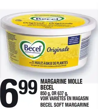Marche Ami MARGARINE MOLLE BECEL | BECEL SOFT MARGARINE offer