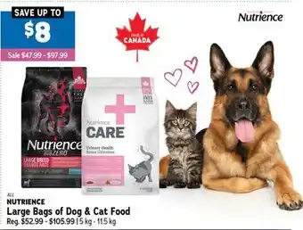 Ren’s Pets Depot ALL NUTRIENCE Large Bags of Dog & Cat Food offer
