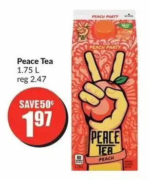 FreshCo Peace Tea 1.75L offer