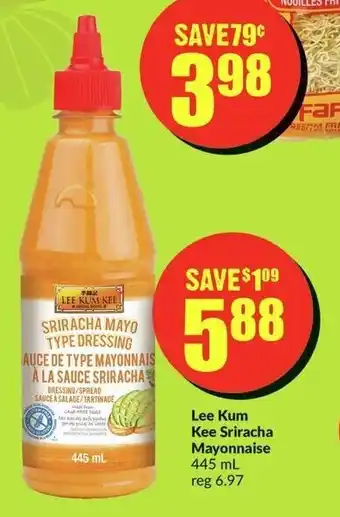 FreshCo Lee Kum Kee Sriracha Mayonnaise 445mL offer