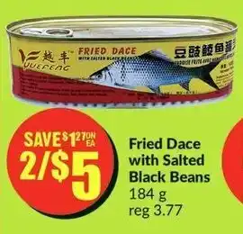 FreshCo Fried Dace with Salted Black Beans 184g offer