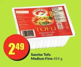 FreshCo Sunrise Tofu Medium Firm 454g offer