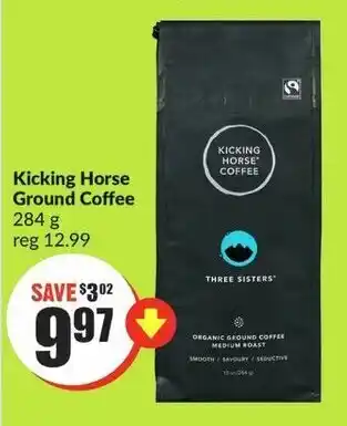 FreshCo Kicking Horse Ground Coffee 284g offer