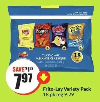 FreshCo Frito-Lay Variety Pack 18 pk offer