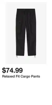 H&M Relaxed Fit Cargo Pants offer