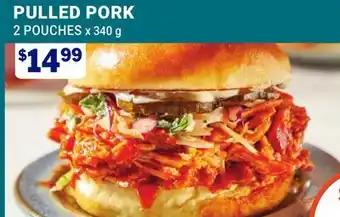 M & M Food Market PULLED PORK offer