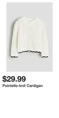 H&M Pointelle-knit Cardigan offer