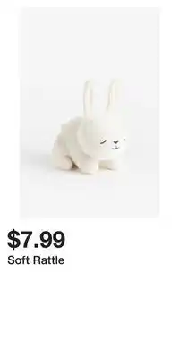H&M Soft Rattle offer