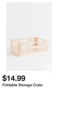 H&M Foldable Storage Crate offer