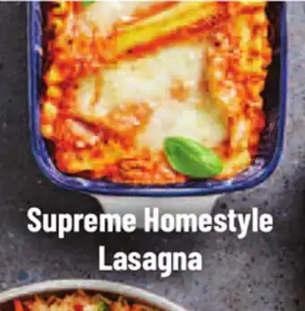 M & M Food Market Supreme Homestyle Lasagna offer