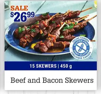 M & M Food Market Beef and Bacon Skewers offer