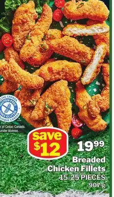 M & M Food Market Breaded Chicken Fillets offer