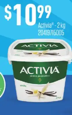 Fortinos Activia -2 kg offer