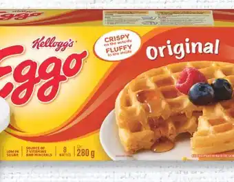 Fortinos KELLOGG'S EGGO WAFFLES, PANCAKES OR FRENCH TOAST STICKS, 270/280 G offer